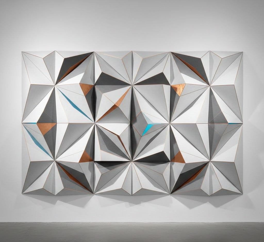 Diamond geometric texture