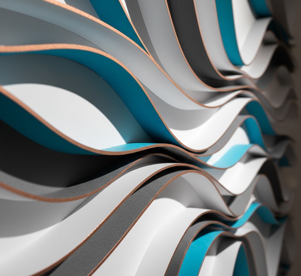 Wave pattern texture